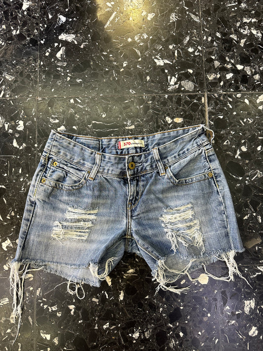 Levi's®  570 ORIGINAL - Shorts di jeans tg 42 L02