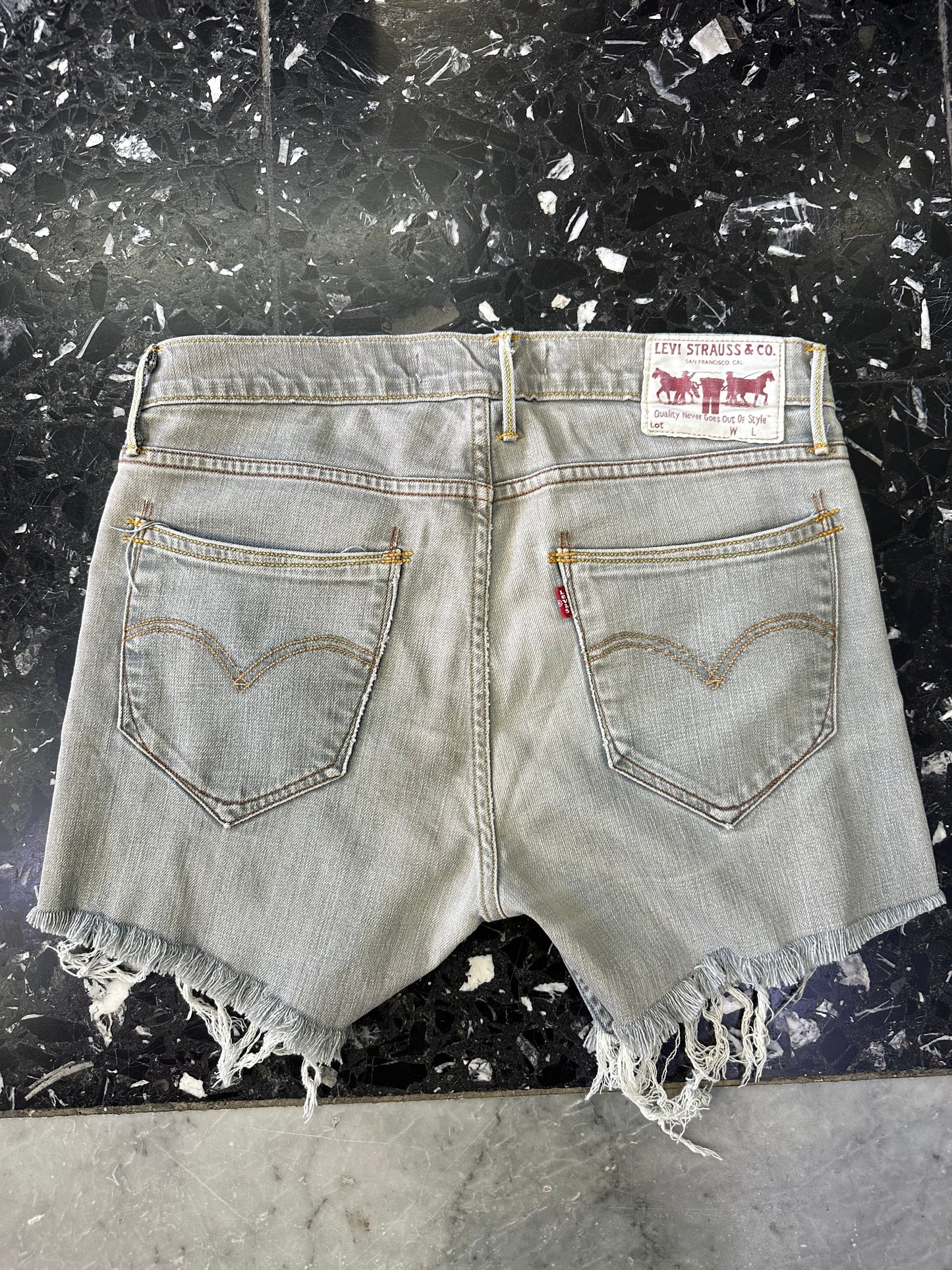 Levi's®  504 ORIGINAL - Shorts di jeans tg 45 L08